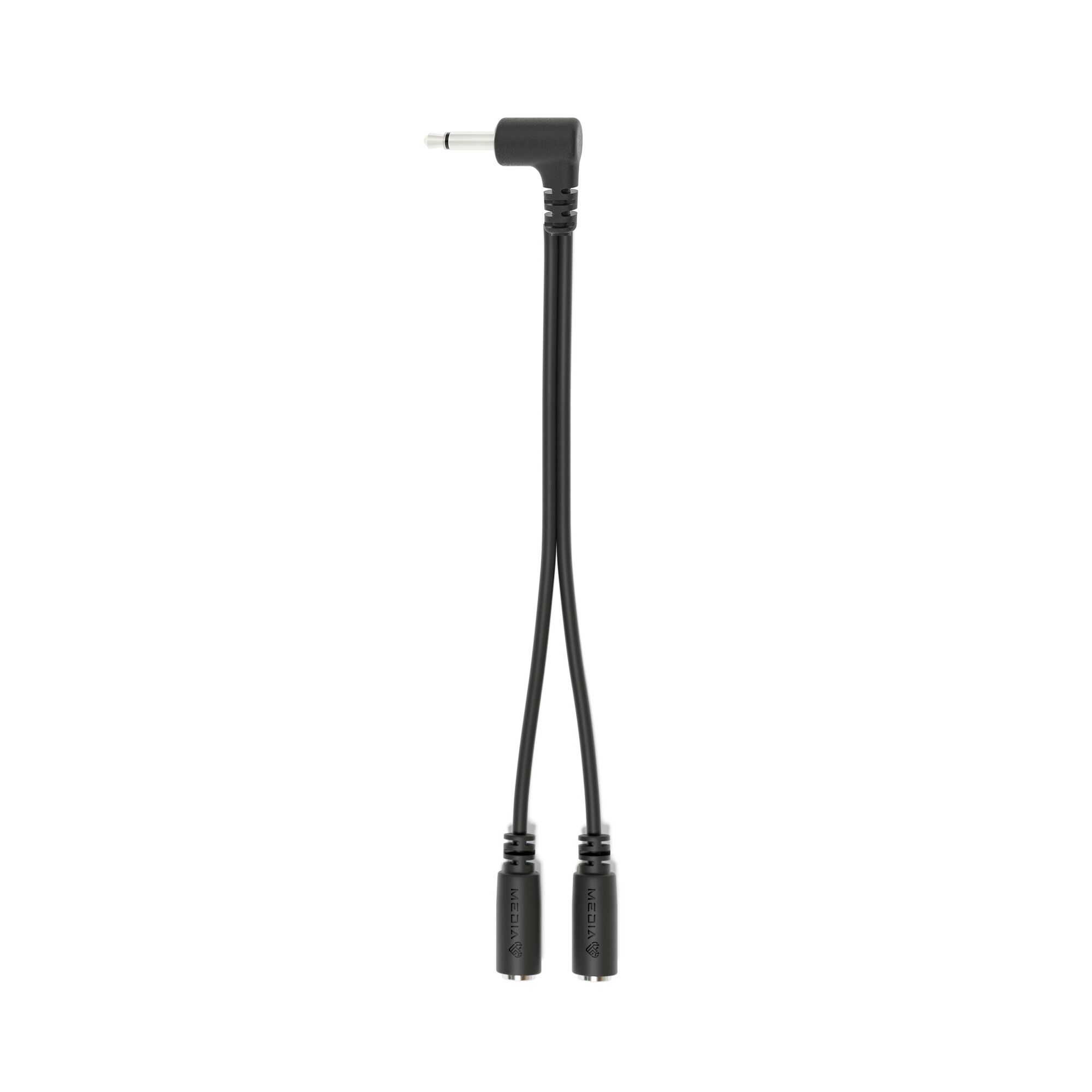 kątowy-1a-czarny Patch Kabel kątowy czarny splitter