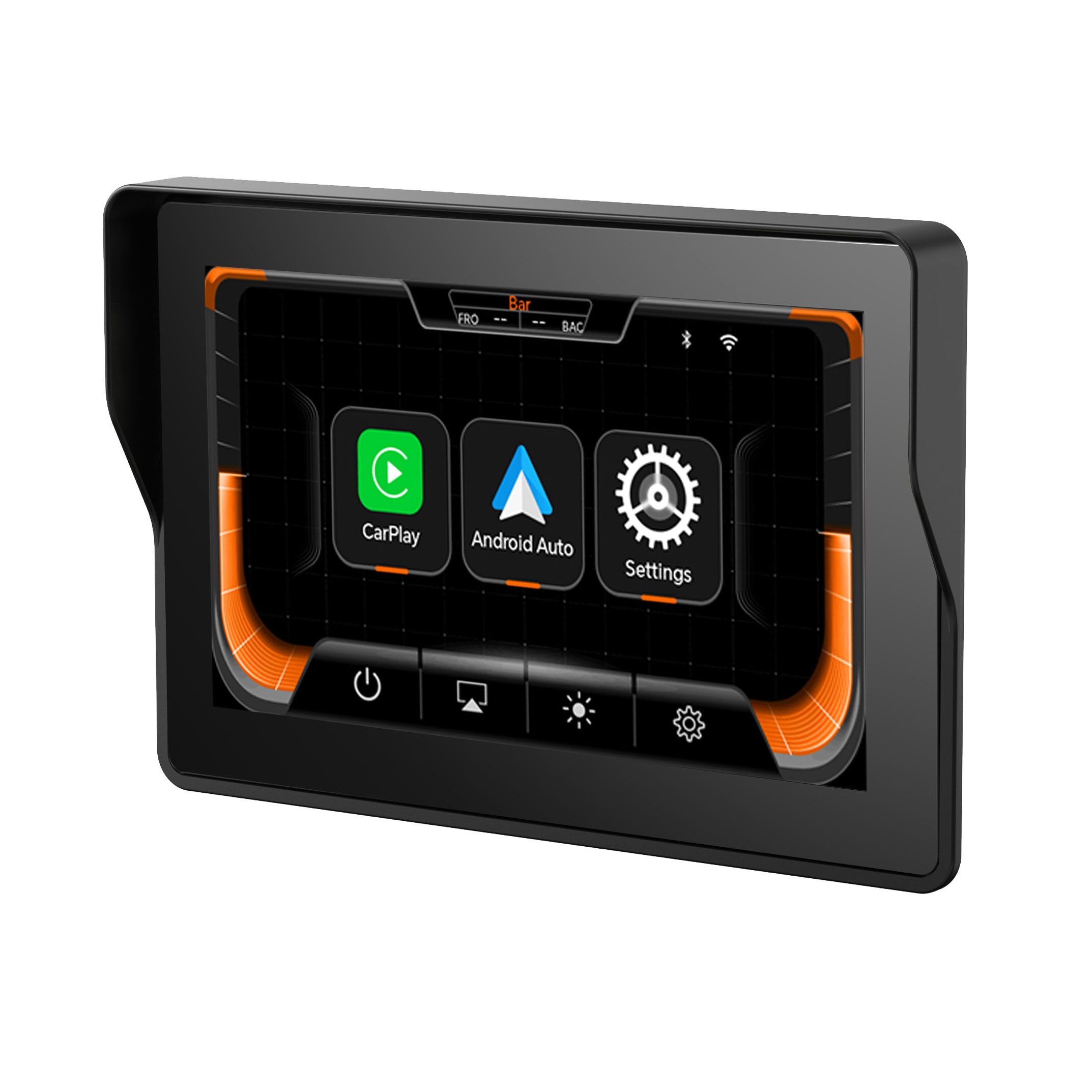 Ekran motocyklowy Medialove F92 + TPMS