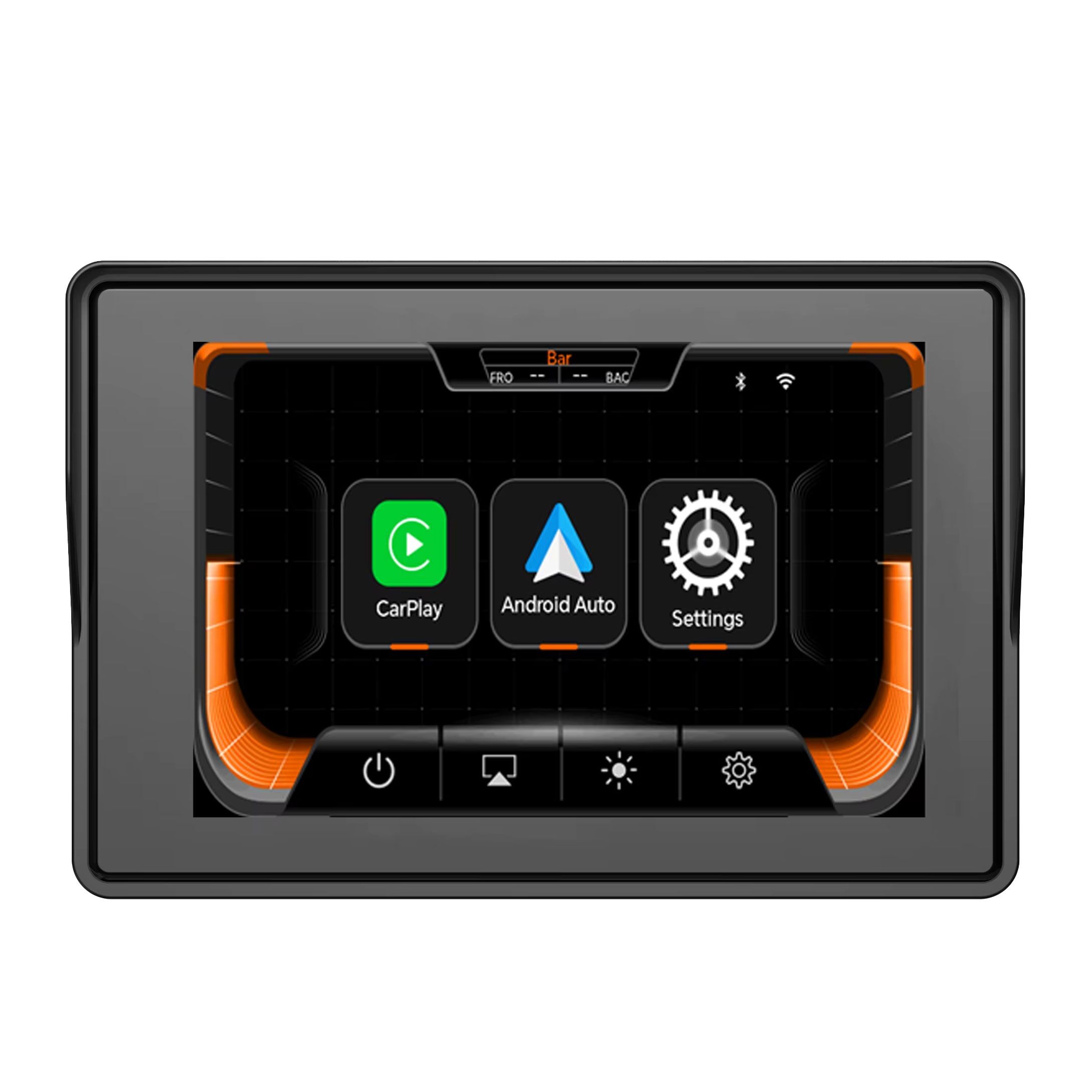 Ekran motocyklowy Medialove F92 + TPMS