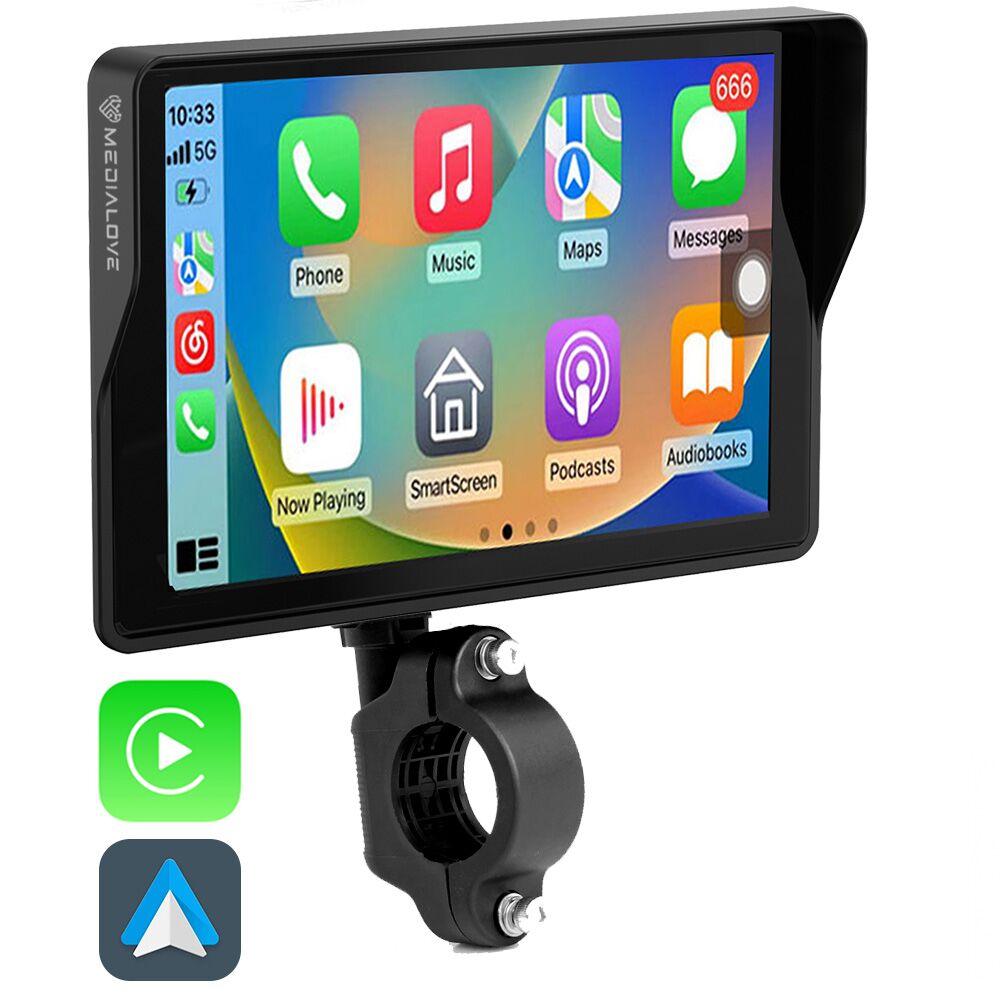 Ekran motocyklowy Medialove F92 Monitor motocyklowy Medialove F92